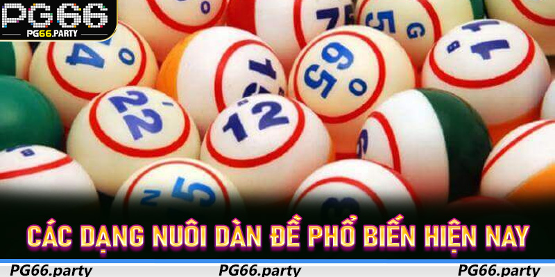 Các dạng nuôi dàn đề phổ biến hiện nay